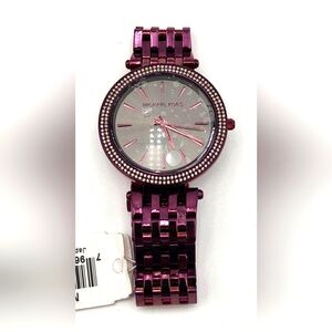 Michael Kors Womens Watch Purple NWT
